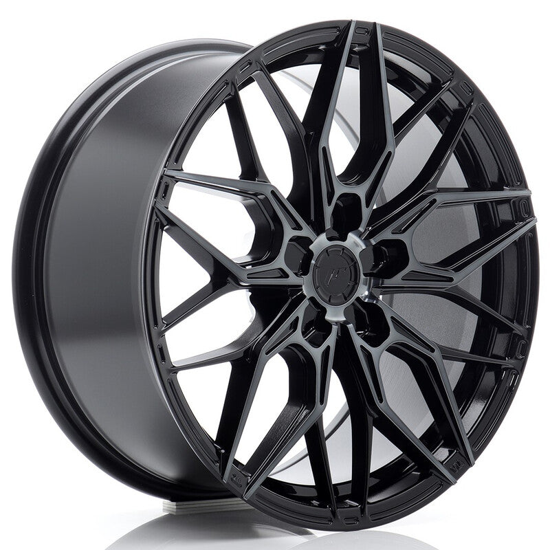 Llanta Japan Racing JR-46 18x8.5" PCD a medida (5 agujeros) ET20-51 Gloss Black, Tinted Face