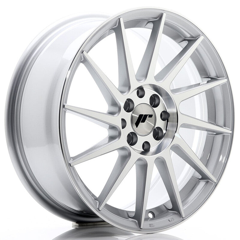 Llanta Japan Racing JR-22 17x7" 4x100/108 ET25 Machined Silver
