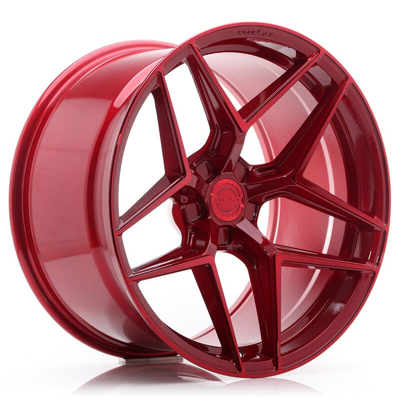 Llanta Concaver CVR2 20x11" PCD a medida (5 agujeros) ET30-30 Candy Red