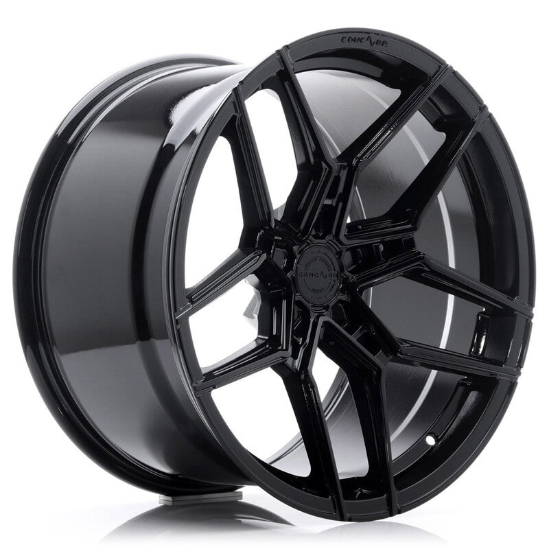 Llanta Concaver CVR5 20x8.5" PCD a medida (5 agujeros) ET20-45 Platinum Black
