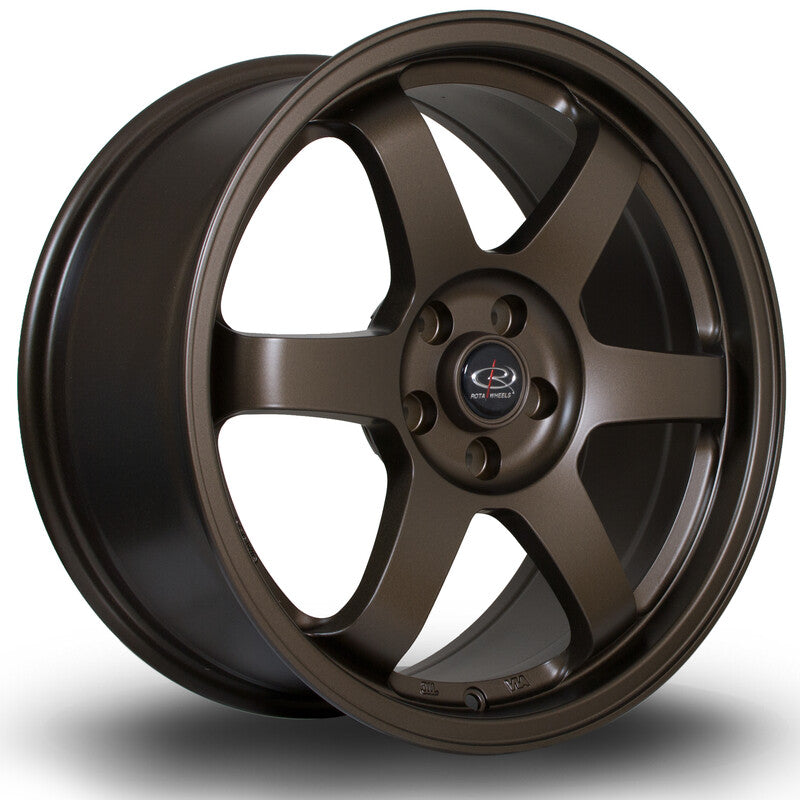 Llanta Rota Grid 17x8" 4x100 ET35 Bronze