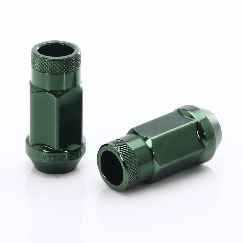 JN1 Green Steel tuercas de rueda M12x1,25 (pack de 20)