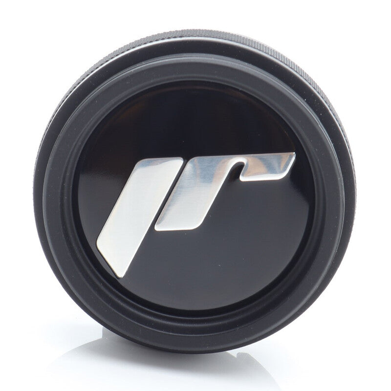 Japan Racing tapa central JR-5, JR-3 - negro + plata