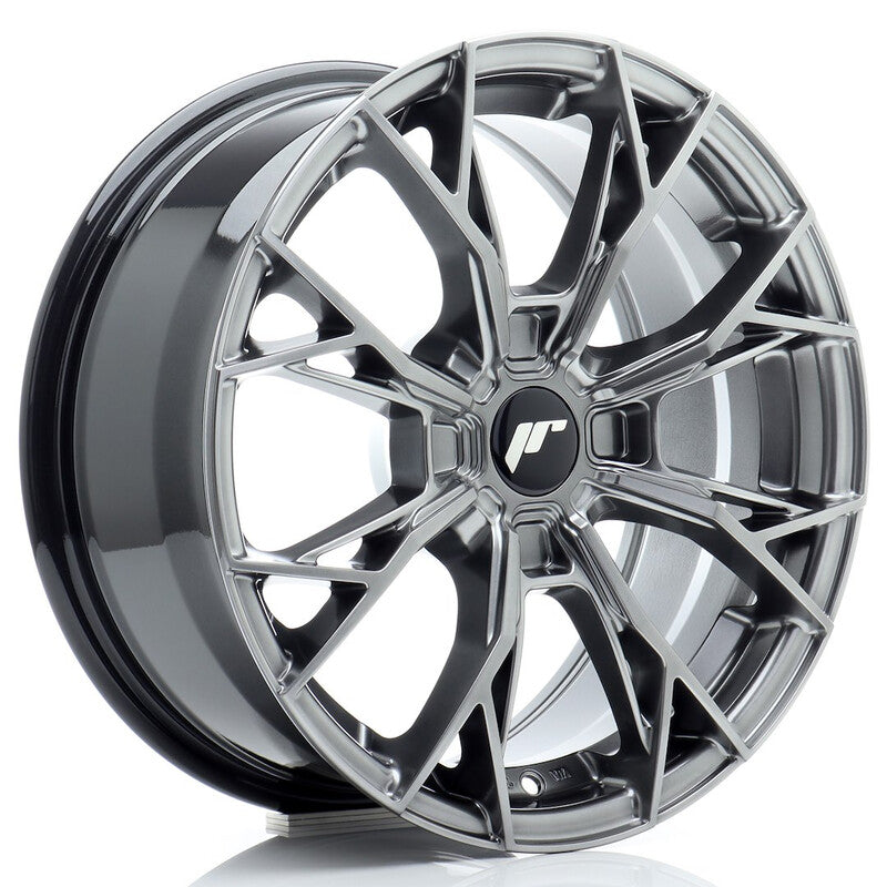 Llanta Japan Racing JR-49 16x7" PCD a medida (4 agujeros) ET20-42 Hyper Black