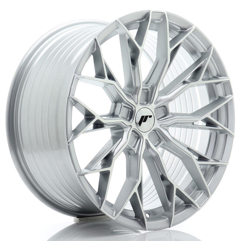 Llanta Japan Racing JR-49 19x9" PCD a medida (5 agujeros) ET20-40 Machined Silver