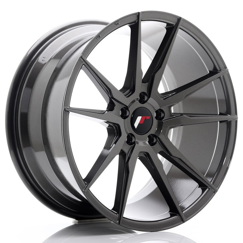 Llanta Japan Racing JR-21 Extreme Concave 19x9.5" 5x120 ET40 Hyper Gray