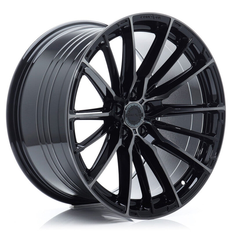 Llanta Concaver CVR7 20x10" PCD a medida (5 agujeros) ET20-48 Double Tinted Black