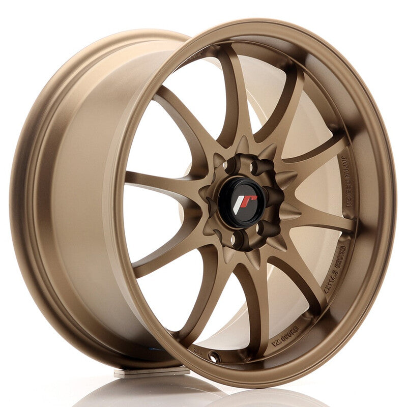 Llanta Japan Racing JR-5 17x8.5" 5x100/114.3 ET35 Dark Anodized Bronze