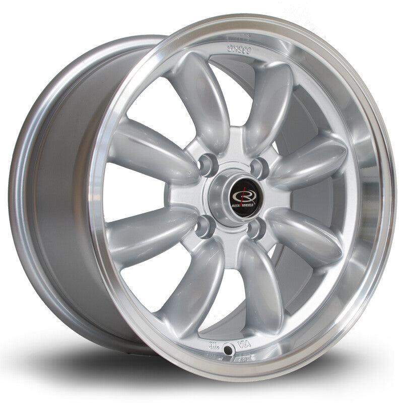 Llanta Rota RB 15x7" 4x100 ET30 Silver