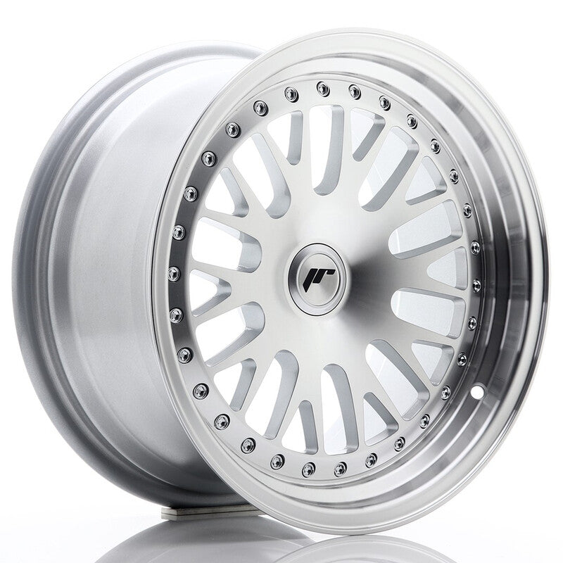 Llanta Japan Racing JR-10 16x8" PCD a medida (4 y 5 agujeros) ET20 Silver