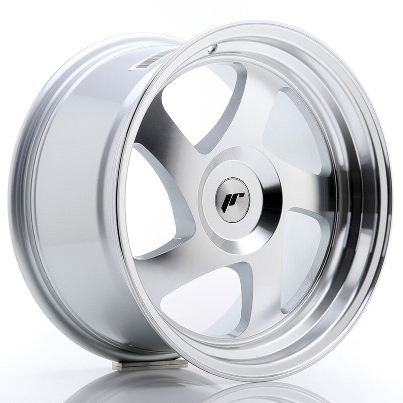 Llanta Japan Racing JR-15 17x9" PCD a medida (4 y 5 agujeros) ET25 Silver