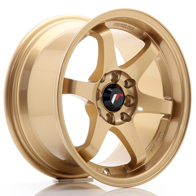 Llanta Japan Racing JR-3 15x8" 4x100/114.3 ET25 Gold