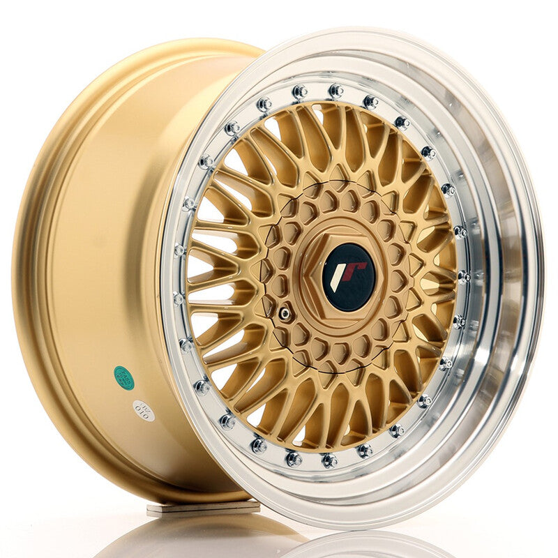Llanta Japan Racing JR-9 16x8" PCD a medida (4 y 5 agujeros) ET25 Gold