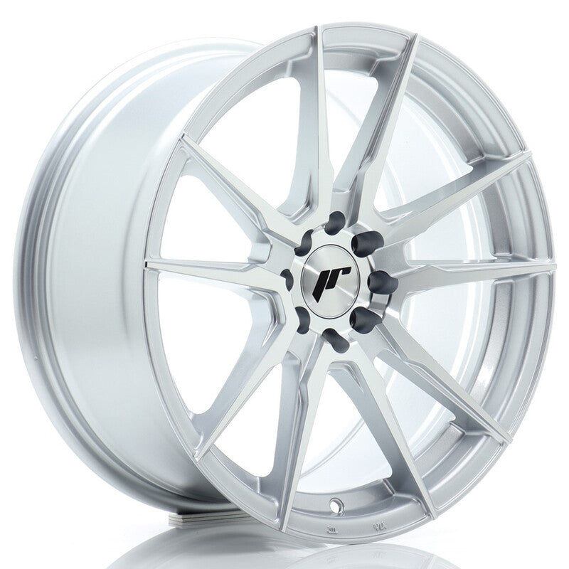 Llanta Japan Racing JR-21 17x8" 4x100/114.3 ET35 Machined Silver