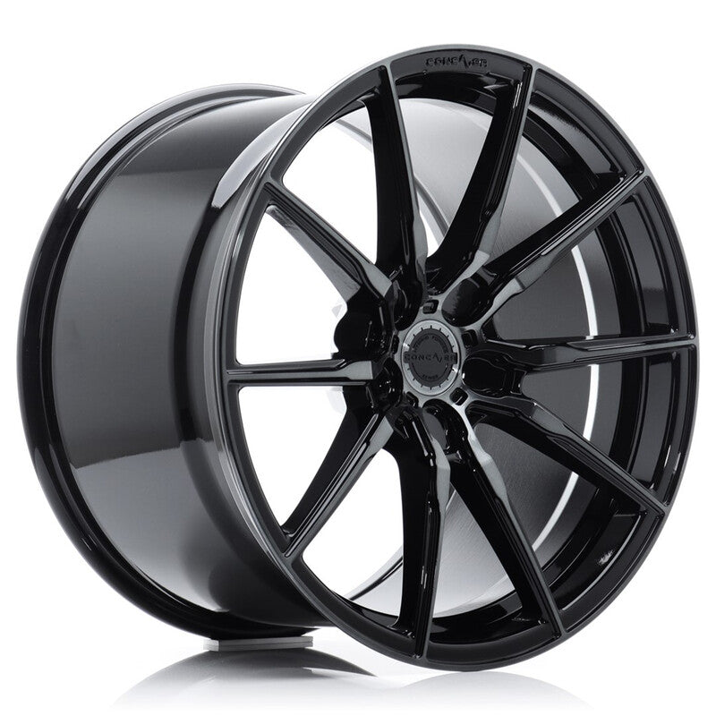 Llanta Concaver CVR4 19x9.5" PCD a medida (5 agujeros) ET20-45 Double Tinted Black