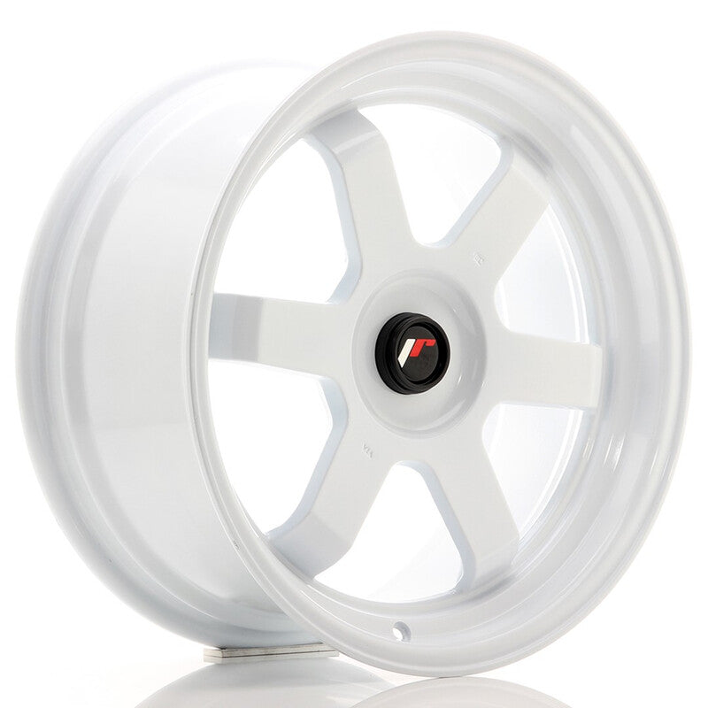 Llanta Japan Racing JR-12 17x8" PCD a medida (4 y 5 agujeros) ET35 White
