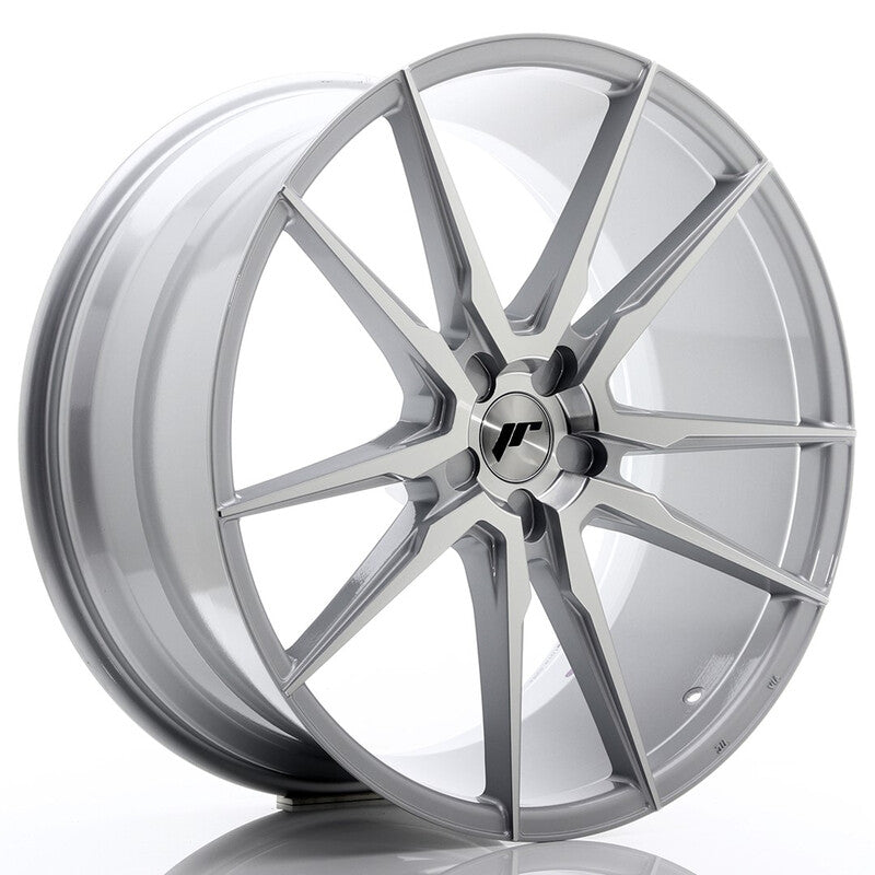 Llanta Japan Racing JR-21 Extreme Concave 22x10.5" PCD a medida (5 agujeros) ET15-50 Silver