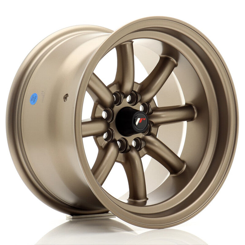 Llanta Japan Racing JR-19 15x9" 4x100/114.3 ET-13 Bronze
