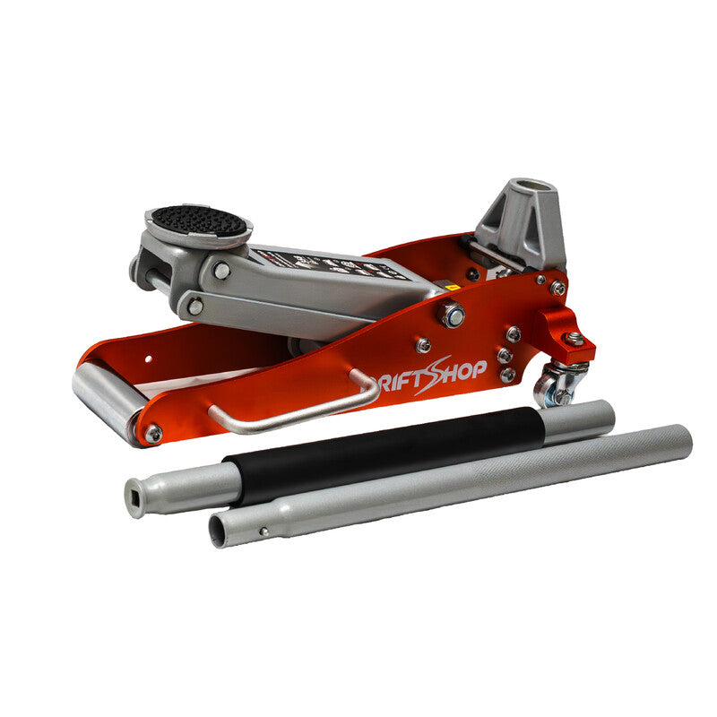 DriftShop Aluminium Trolley Jack - 1.5 t "Low-Profile & Quick-Lift"