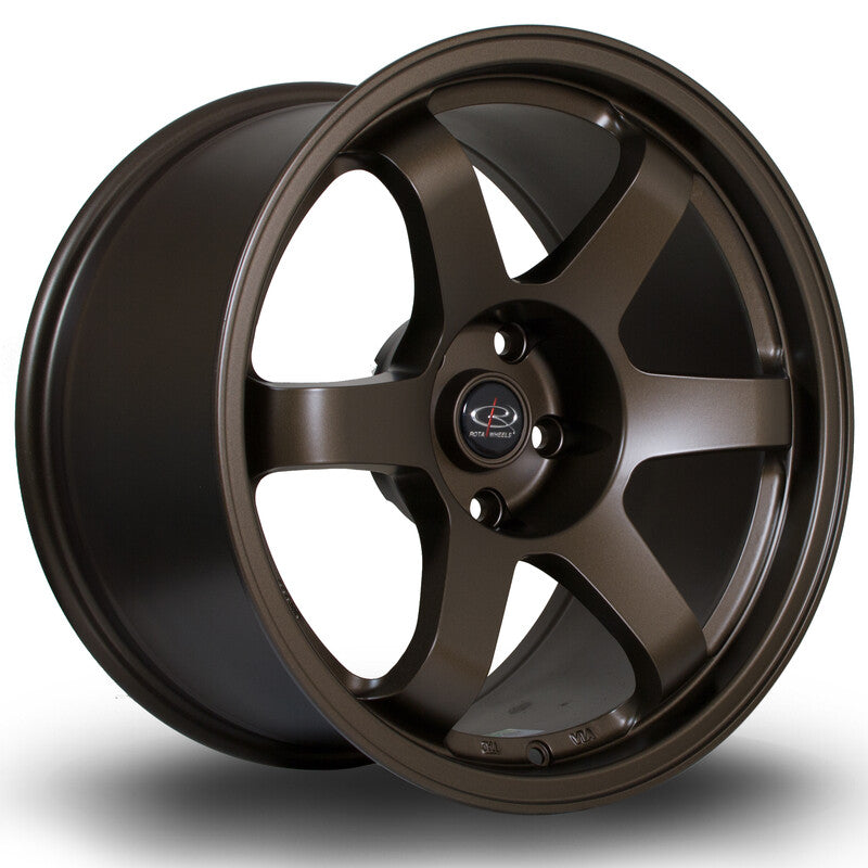 Llanta Rota Grid 17x9" 5x120 ET35 Matt Bronze