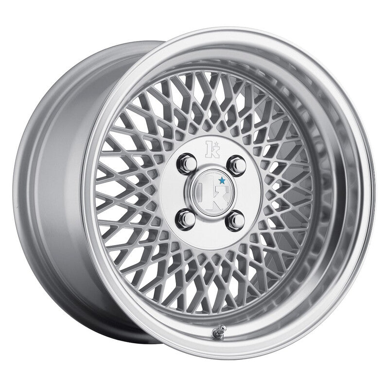 Llanta Klutch SL1 15x8.5" PCD a medida (4 agujeros) ET17 Silver