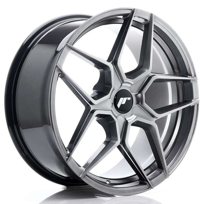 Llanta Japan Racing JR-34 19x8.5" PCD a medida (5 agujeros) ET20-40 Hyper Black