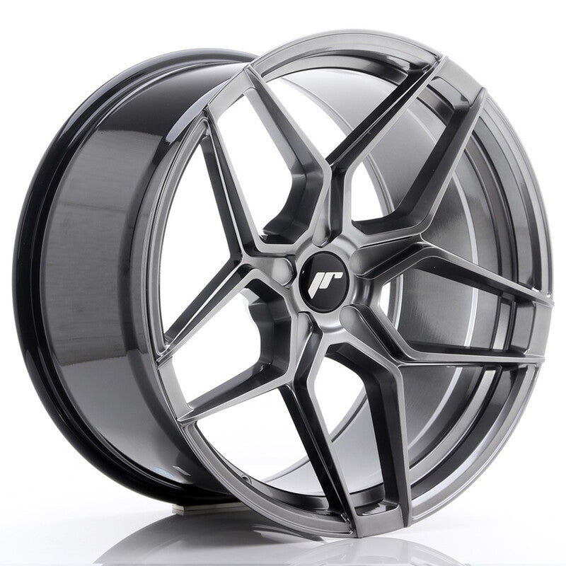 Llanta Japan Racing JR-34 Extreme Concave 20x10.5" PCD a medida (5 agujeros) ET20-35 Hyper Black