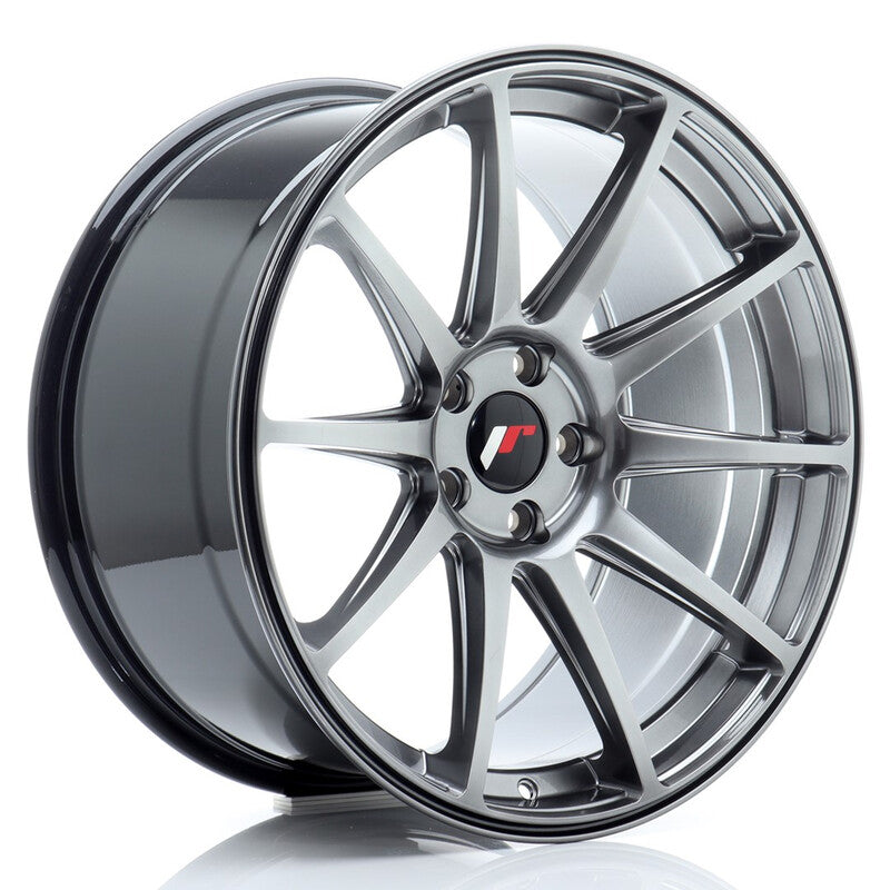 Llanta Japan Racing JR-11 Extreme Concave 19x9.5" 5x120 ET35 Hyper Black