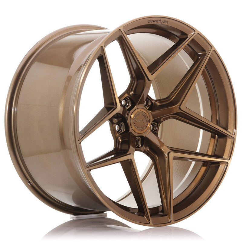 Llanta Concaver CVR2 22x10.5" PCD a medida (5 agujeros) ET10-46 Brushed Bronze