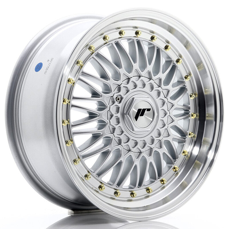 Llanta Japan Racing JR-9 17x7.5" PCD a medida (4 y 5 agujeros) ET20 Silver