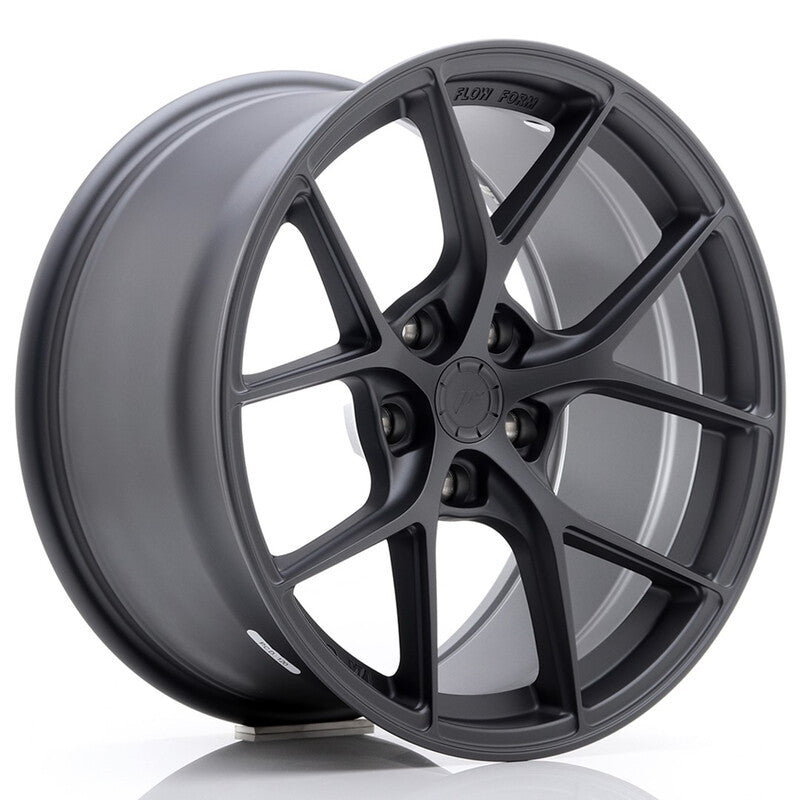 Llanta Japan Racing SL-01 Super Light 18x9.5" PCD a medida ET25 Gunmetal