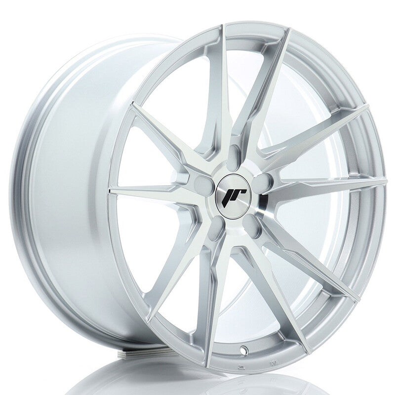 Llanta Japan Racing JR-21 Extreme Concave 19x10" PCD a medida (5 agujeros) ET20-51 Machined Silver