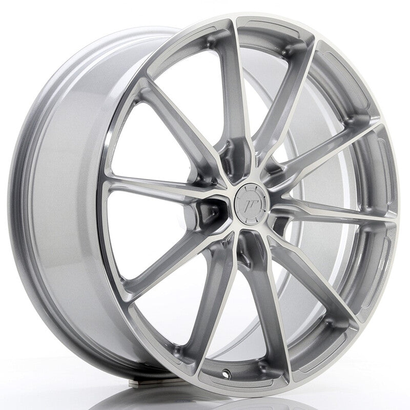 Llanta Japan Racing JR-37 20x8.5" PCD a medida (5 agujeros) ET20-45 Silver