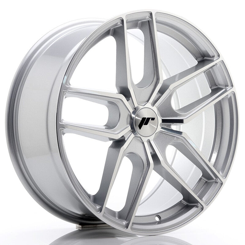 Llanta Japan Racing JR-25 19x8.5" PCD a medida (5 agujeros) ET20-40 Silver
