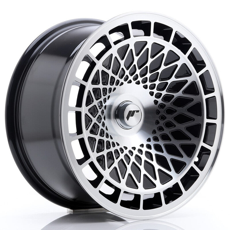 Llanta Japan Racing JR-14 17x8.5" PCD a medida (4 y 5 agujeros) ET15 Gloss Black