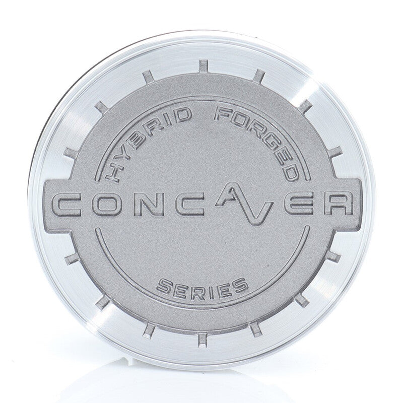 Concaver tapa central - Brushed Titanium