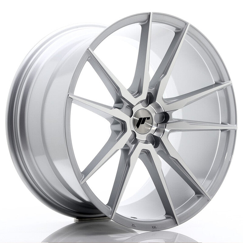 Llanta Japan Racing JR-21 21x11" PCD a medida (5 agujeros) ET15-55 Silver