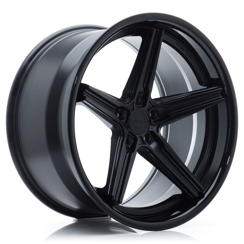 Llanta Concaver CVR9 21x9.5" PCD a medida (5 agujeros) ET14-61 Matt Black