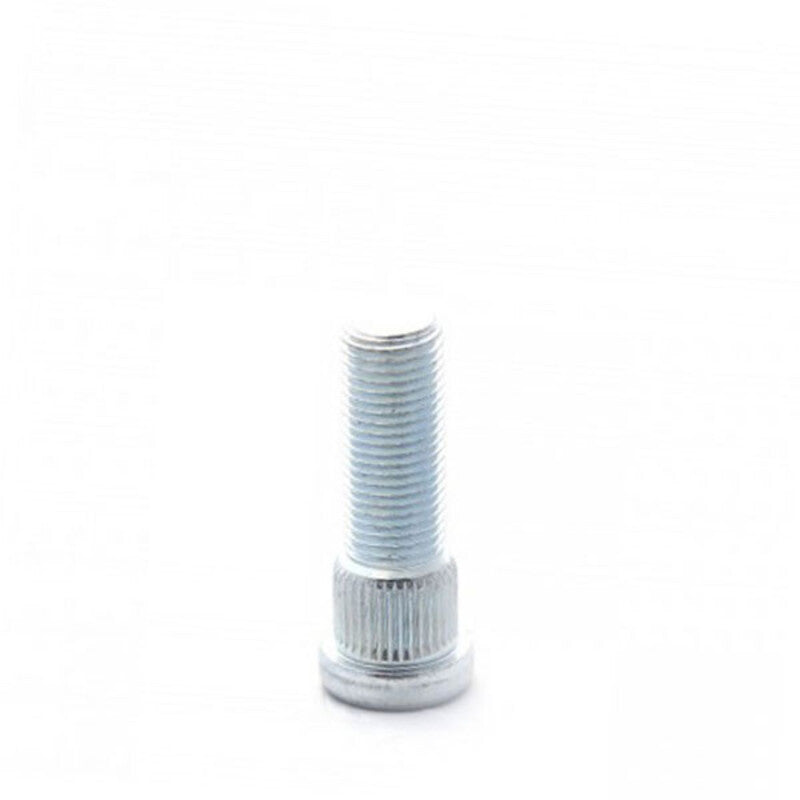 M12x1.25 espárrago de rueda - 14.2 mm estriado - Nissan, Subaru... (corto, 45 mm)