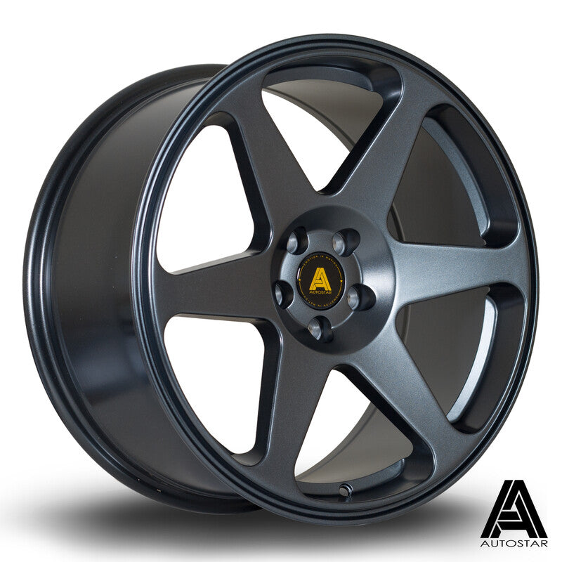 Llanta Autostar Chaser 18x8.5" 5x112 ET35 Flat Gunmetal