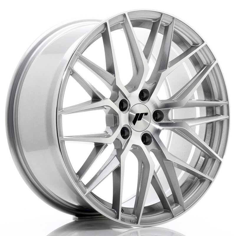 Llanta Japan Racing JR-28 19x8.5" 5x112 ET35 Machined Silver