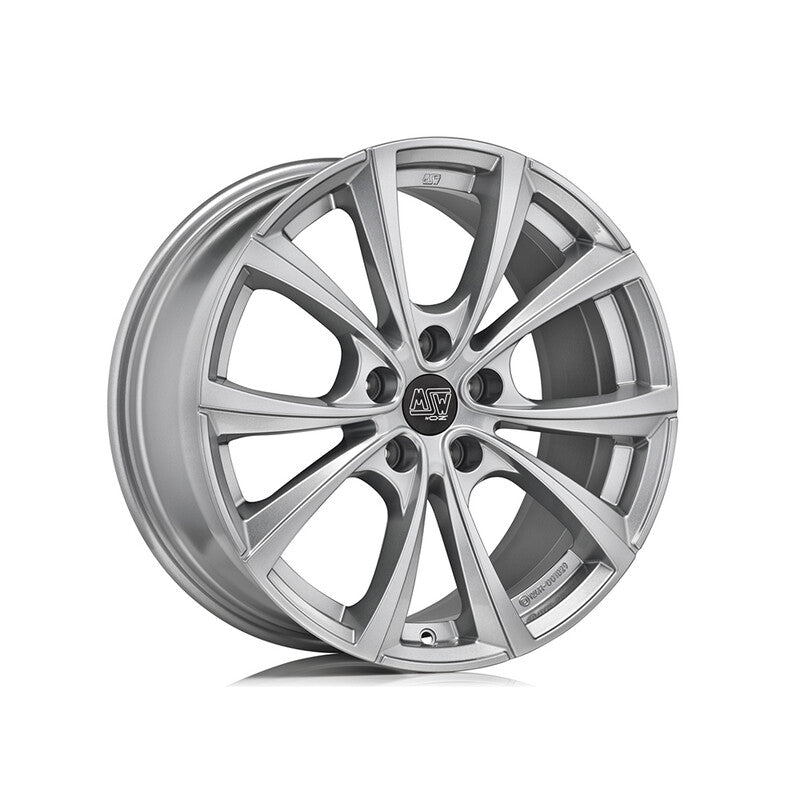Llanta MSW 27T 18x8.5" 5x114.3 ET40 Full Silver
