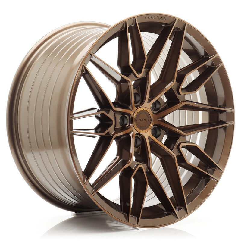 Llanta Concaver CVR6 20x8.5" PCD a medida (5 agujeros) ET20-45 Brushed Bronze