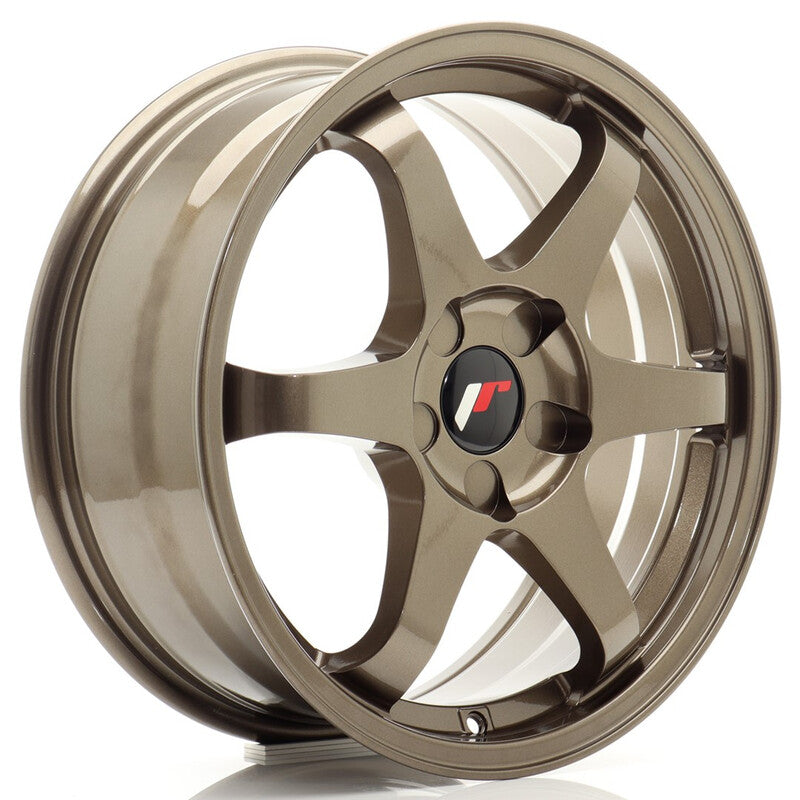 Llanta Japan Racing JR-3 17x7" PCD a medida (5 agujeros) ET20-42 Bronze