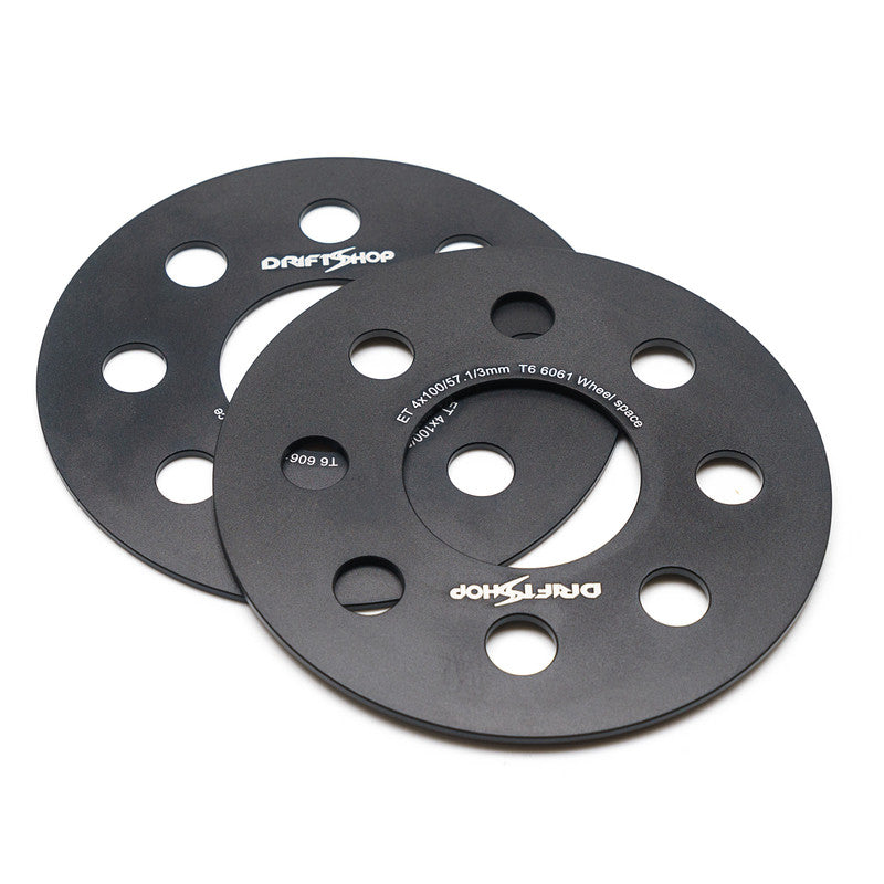 4x100 & 4x108 Hubcentric "Slip On" separadores de rueda - 3 mm (CB 57.1 mm)