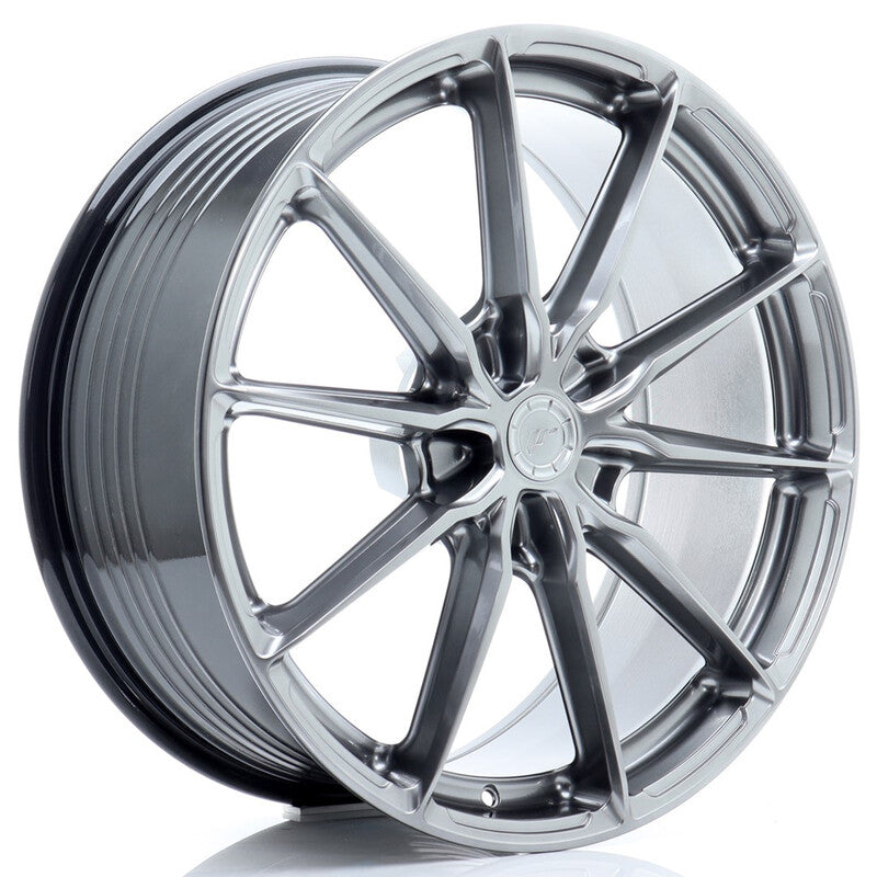 Llanta Japan Racing JR-37 Extreme Concave 21x9.5" PCD a medida (5 agujeros) ET10-58 Black