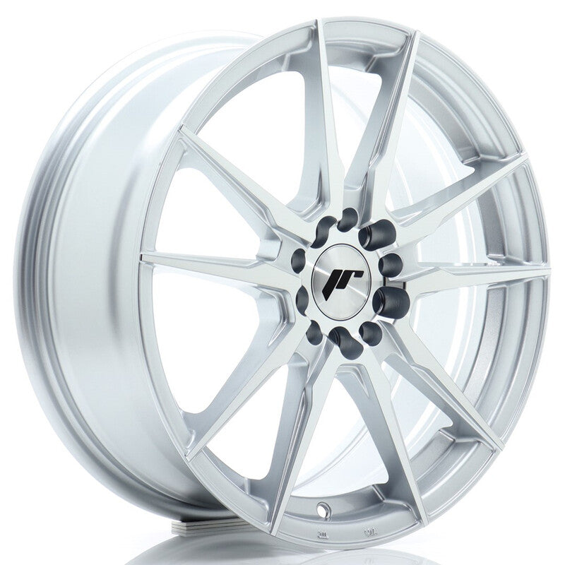 Llanta Japan Racing JR-21 17x7" 5x108/112 ET40 Machined Silver