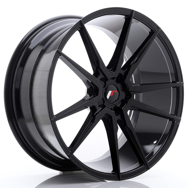 Llanta Japan Racing JR-21 Extreme Concave 22x10.5" PCD a medida (5 agujeros) ET15-52 Gloss Black
