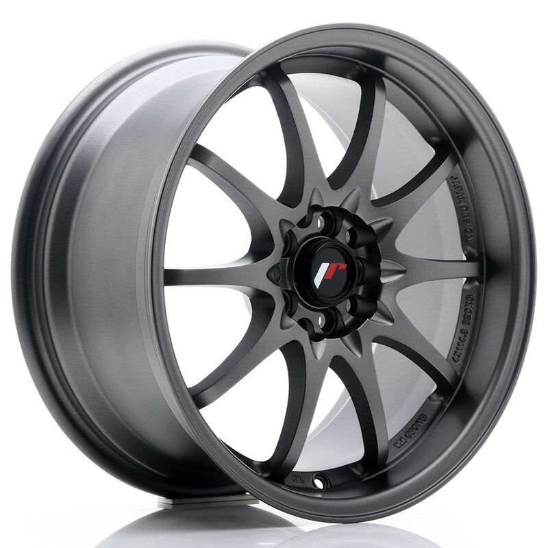 Llanta Japan Racing JR-5 17x8.5" 5x100/114.3 ET35 Gunmetal