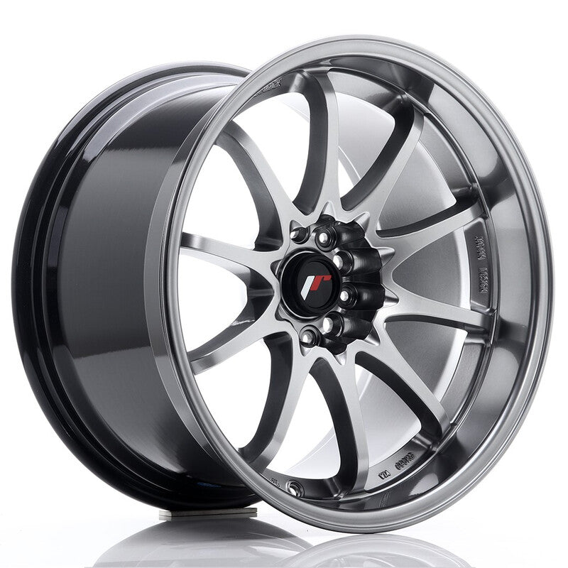 Llanta Japan Racing JR-5 18x10.5" 5x114.3 ET12 Hyper Black